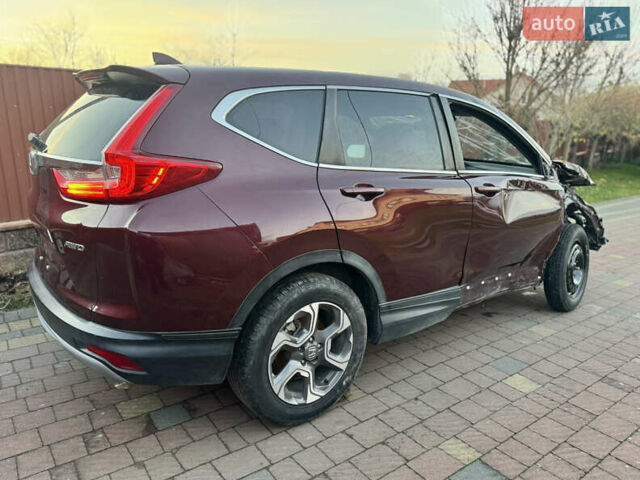 Красный Хонда СРВ, объемом двигателя 1.5 л и пробегом 230 тыс. км за 8800 $, фото 4 на Automoto.ua