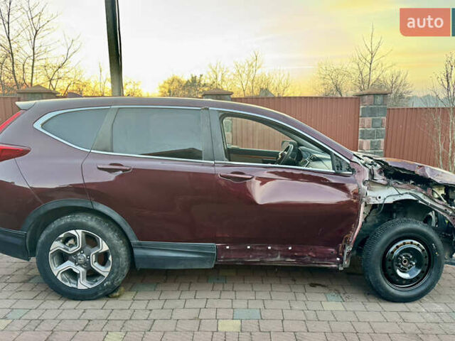 Красный Хонда СРВ, объемом двигателя 1.5 л и пробегом 230 тыс. км за 8800 $, фото 7 на Automoto.ua