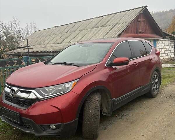 Красный Хонда СРВ, объемом двигателя 1.5 л и пробегом 127 тыс. км за 21500 $, фото 1 на Automoto.ua