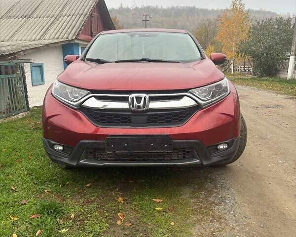 Красный Хонда СРВ, объемом двигателя 1.5 л и пробегом 127 тыс. км за 21500 $, фото 2 на Automoto.ua