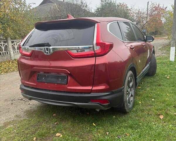 Красный Хонда СРВ, объемом двигателя 1.5 л и пробегом 127 тыс. км за 21500 $, фото 4 на Automoto.ua