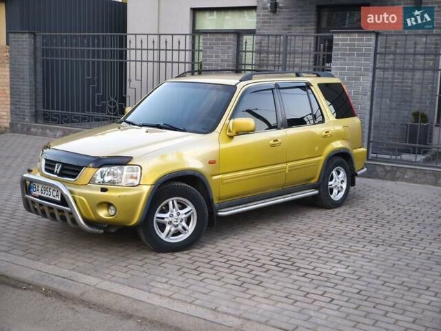 Жовтий Хонда СРВ, об'ємом двигуна 2 л та пробігом 323 тис. км за 4500 $, фото 1 на Automoto.ua