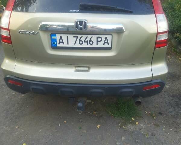 Желтый Хонда СРВ, объемом двигателя 2.4 л и пробегом 230 тыс. км за 9500 $, фото 10 на Automoto.ua