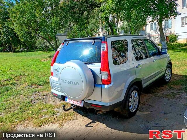 Сірий Хонда СРВ, об'ємом двигуна 2.2 л та пробігом 270 тис. км за 5000 $, фото 4 на Automoto.ua