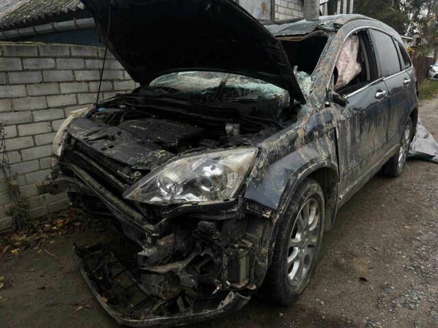 Серый Хонда СРВ, объемом двигателя 2.2 л и пробегом 213 тыс. км за 3100 $, фото 10 на Automoto.ua