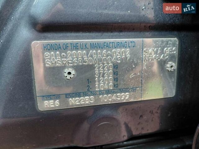 Серый Хонда СРВ, объемом двигателя 2.2 л и пробегом 275 тыс. км за 12400 $, фото 18 на Automoto.ua