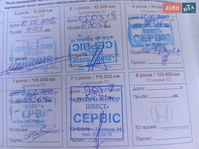 Серый Хонда СРВ, объемом двигателя 2.35 л и пробегом 114 тыс. км за 15800 $, фото 12 на Automoto.ua