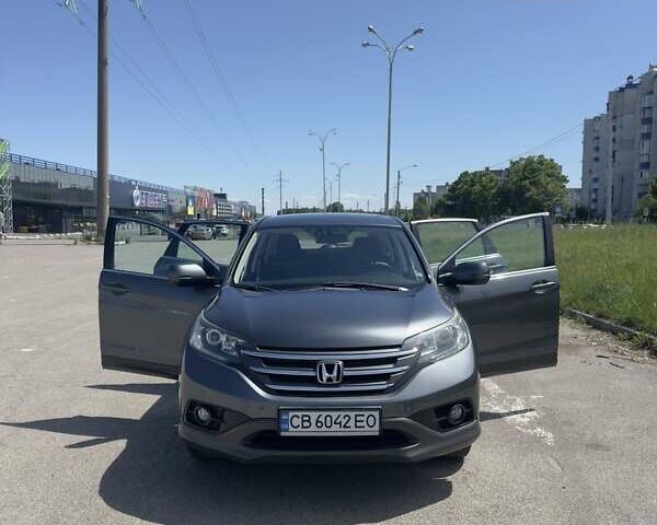 Серый Хонда СРВ, объемом двигателя 1.6 л и пробегом 254 тыс. км за 16000 $, фото 12 на Automoto.ua