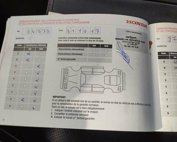 Серый Хонда СРВ, объемом двигателя 2.2 л и пробегом 174 тыс. км за 18300 $, фото 32 на Automoto.ua