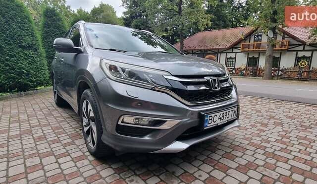 Серый Хонда СРВ, объемом двигателя 1.6 л и пробегом 213 тыс. км за 19999 $, фото 3 на Automoto.ua