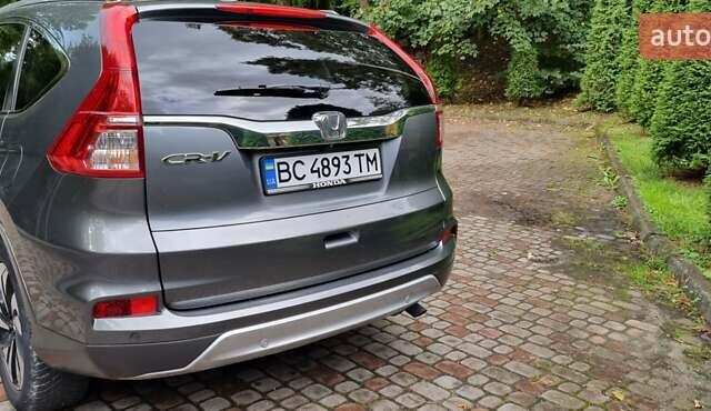 Серый Хонда СРВ, объемом двигателя 1.6 л и пробегом 213 тыс. км за 19999 $, фото 8 на Automoto.ua