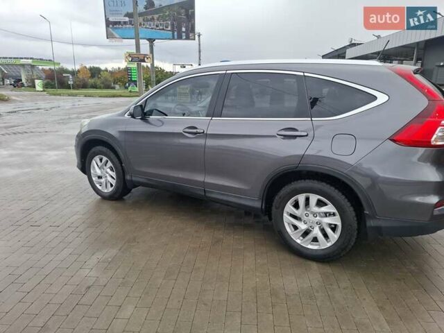 Серый Хонда СРВ, объемом двигателя 2.4 л и пробегом 195 тыс. км за 16200 $, фото 8 на Automoto.ua