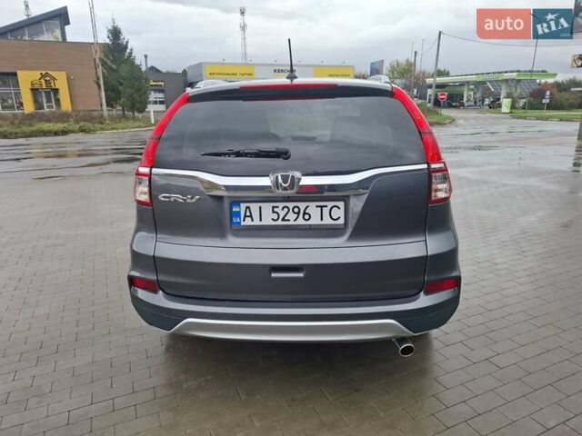 Серый Хонда СРВ, объемом двигателя 2.4 л и пробегом 195 тыс. км за 16200 $, фото 6 на Automoto.ua