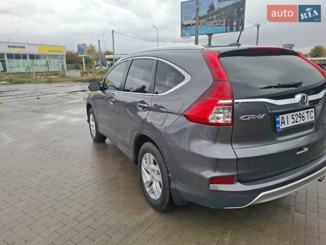 Серый Хонда СРВ, объемом двигателя 2.4 л и пробегом 195 тыс. км за 16200 $, фото 5 на Automoto.ua