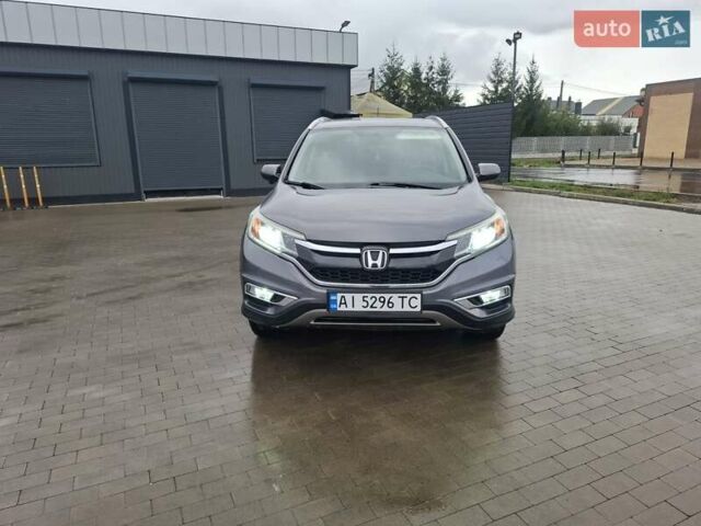 Серый Хонда СРВ, объемом двигателя 2.4 л и пробегом 195 тыс. км за 16200 $, фото 1 на Automoto.ua