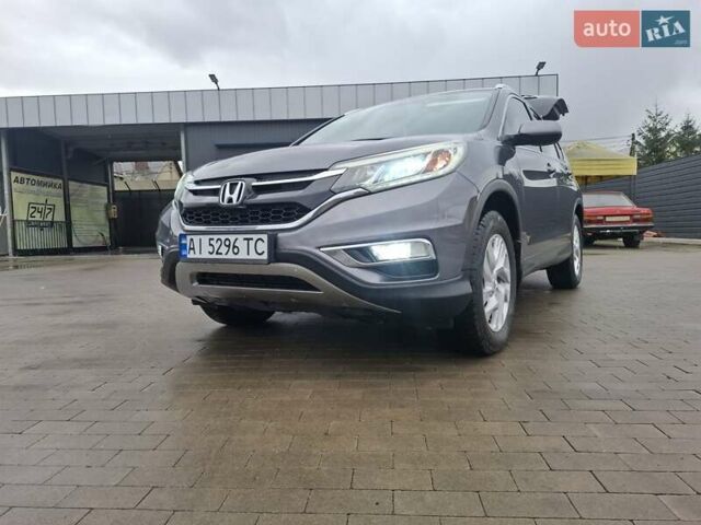 Серый Хонда СРВ, объемом двигателя 2.4 л и пробегом 175 тыс. км за 15999 $, фото 8 на Automoto.ua