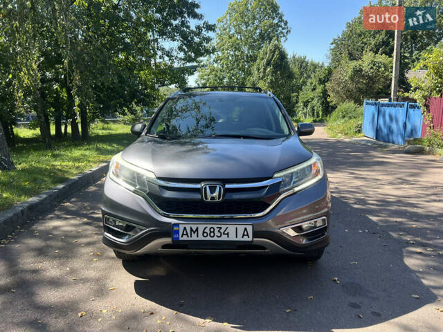 Сірий Хонда СРВ, об'ємом двигуна 2.36 л та пробігом 147 тис. км за 16800 $, фото 1 на Automoto.ua
