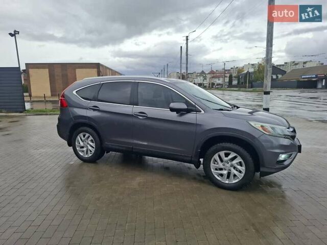 Серый Хонда СРВ, объемом двигателя 2.4 л и пробегом 195 тыс. км за 16200 $, фото 4 на Automoto.ua