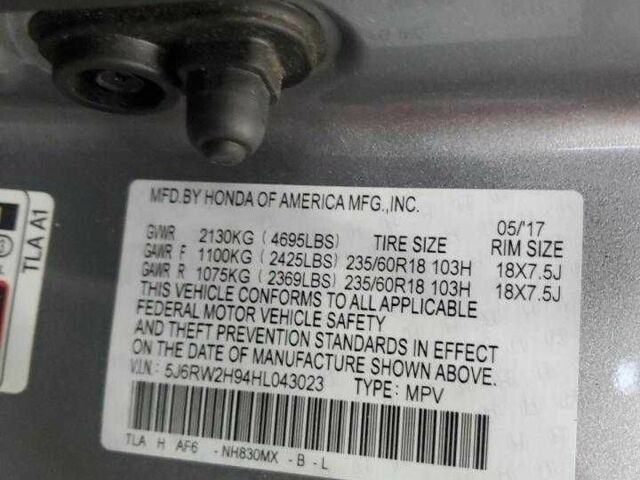 Сірий Хонда СРВ, об'ємом двигуна 0 л та пробігом 149 тис. км за 6700 $, фото 12 на Automoto.ua