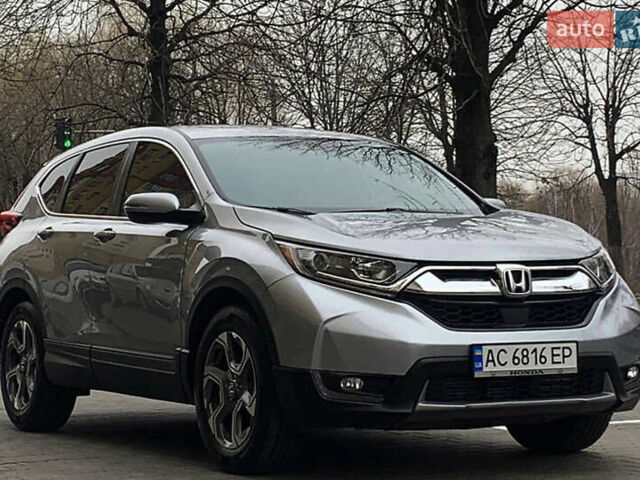 Серый Хонда СРВ, объемом двигателя 1.5 л и пробегом 55 тыс. км за 16300 $, фото 9 на Automoto.ua