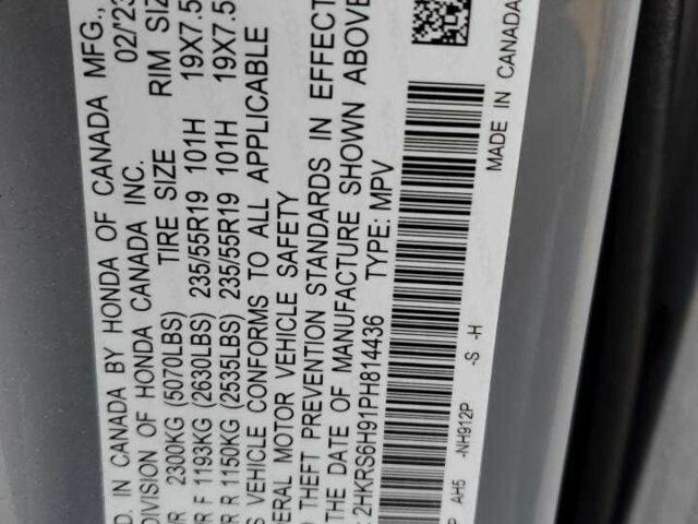 Серый Хонда СРВ, объемом двигателя 2 л и пробегом 14 тыс. км за 13000 $, фото 11 на Automoto.ua