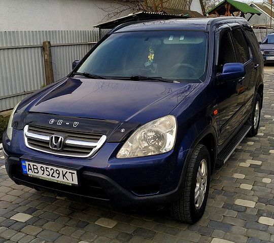 Синий Хонда СРВ, объемом двигателя 2 л и пробегом 445 тыс. км за 3500 $, фото 4 на Automoto.ua