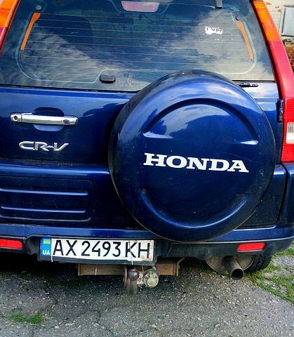 Синий Хонда СРВ, объемом двигателя 2 л и пробегом 220 тыс. км за 5950 $, фото 1 на Automoto.ua