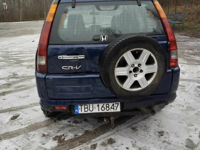 Синий Хонда СРВ, объемом двигателя 2 л и пробегом 1000 тыс. км за 3300 $, фото 4 на Automoto.ua