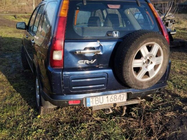 Синий Хонда СРВ, объемом двигателя 2 л и пробегом 250 тыс. км за 2700 $, фото 2 на Automoto.ua