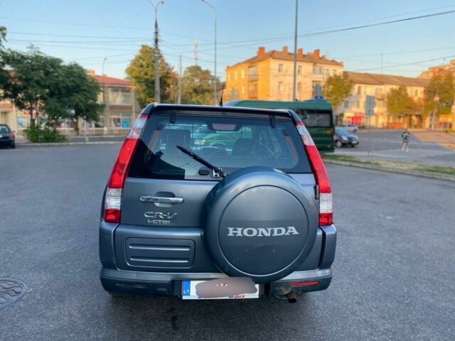 Синий Хонда СРВ, объемом двигателя 2.2 л и пробегом 279 тыс. км за 5000 $, фото 5 на Automoto.ua