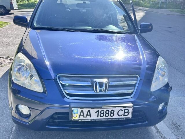 Синий Хонда СРВ, объемом двигателя 2 л и пробегом 203 тыс. км за 6500 $, фото 1 на Automoto.ua