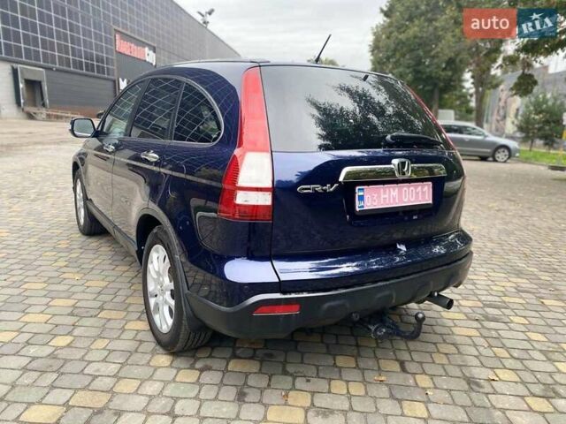 Хонда СРВ 2007 в Луцке на Automoto.ua Синий Хонда СРВ, объемом двигателя 2 л и пробегом 222 тыс. км за 10800 $, фото 4 на Automoto.ua