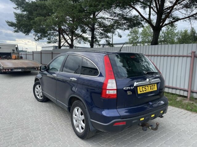 Синий Хонда СРВ, объемом двигателя 2.2 л и пробегом 220 тыс. км за 4317 $, фото 1 на Automoto.ua