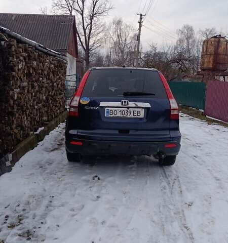 Синий Хонда СРВ, объемом двигателя 2.2 л и пробегом 250 тыс. км за 9200 $, фото 3 на Automoto.ua