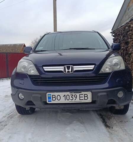 Синий Хонда СРВ, объемом двигателя 2.2 л и пробегом 250 тыс. км за 9200 $, фото 4 на Automoto.ua