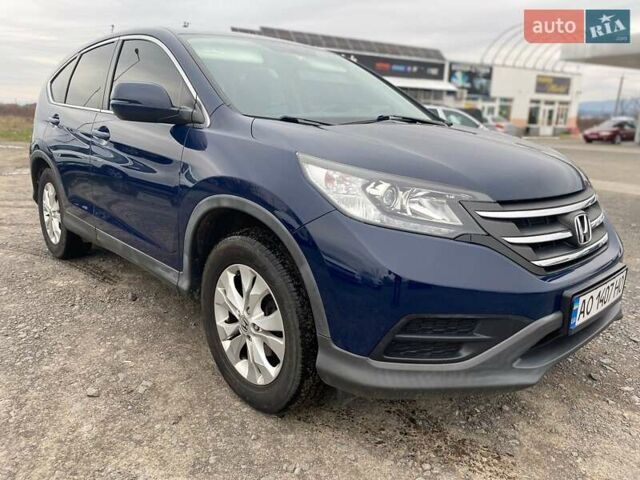 Синий Хонда СРВ, объемом двигателя 1.6 л и пробегом 169 тыс. км за 13850 $, фото 2 на Automoto.ua