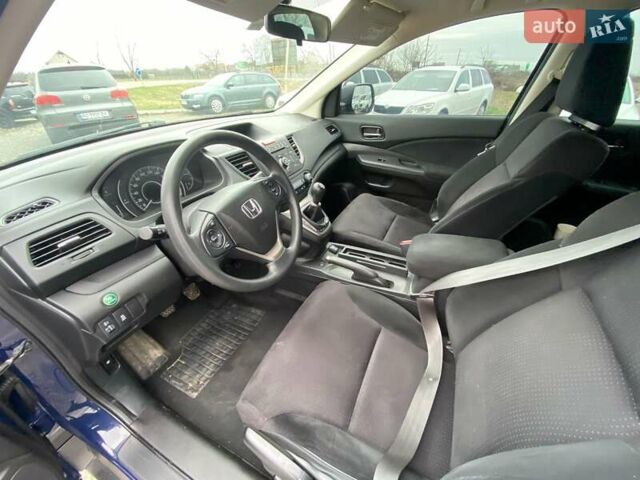 Синий Хонда СРВ, объемом двигателя 1.6 л и пробегом 169 тыс. км за 13850 $, фото 21 на Automoto.ua