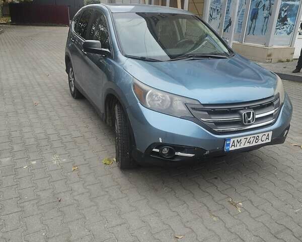 Синий Хонда СРВ, объемом двигателя 2.4 л и пробегом 120 тыс. км за 14000 $, фото 7 на Automoto.ua