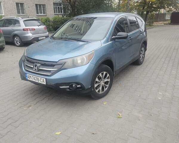 Синий Хонда СРВ, объемом двигателя 2.4 л и пробегом 120 тыс. км за 14000 $, фото 6 на Automoto.ua