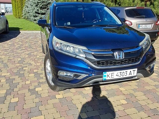 Синий Хонда СРВ, объемом двигателя 2.4 л и пробегом 180 тыс. км за 15500 $, фото 1 на Automoto.ua