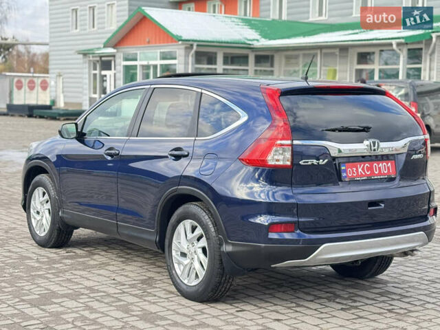 Синий Хонда СРВ, объемом двигателя 2.4 л и пробегом 161 тыс. км за 14750 $, фото 7 на Automoto.ua