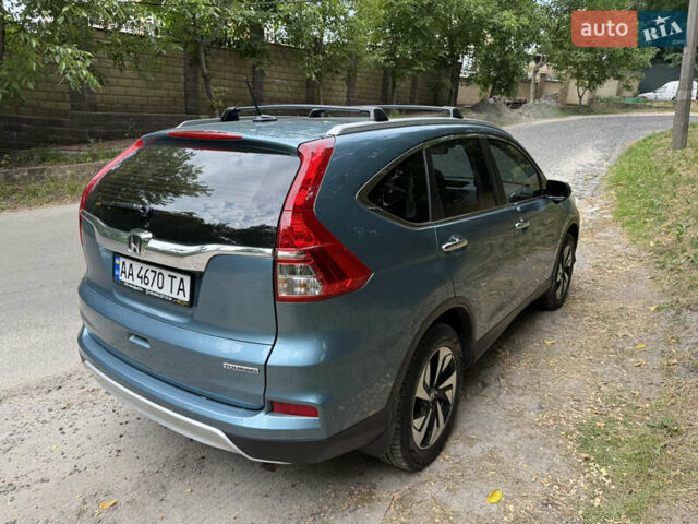 Синий Хонда СРВ, объемом двигателя 2.35 л и пробегом 211 тыс. км за 17300 $, фото 5 на Automoto.ua