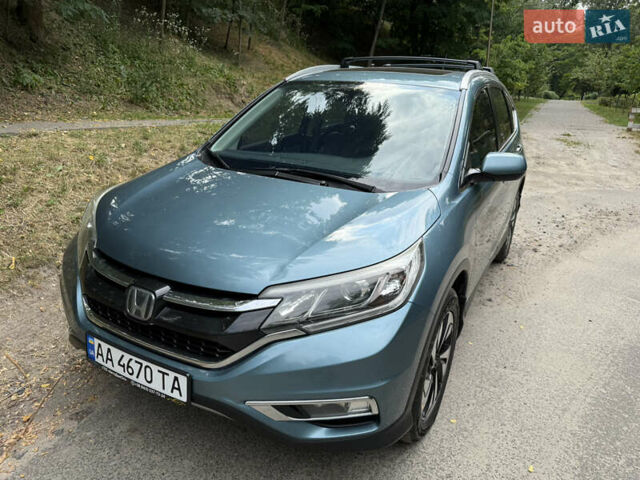 Синий Хонда СРВ, объемом двигателя 2.35 л и пробегом 211 тыс. км за 17300 $, фото 2 на Automoto.ua