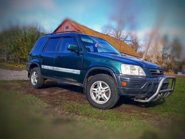 Зелений Хонда СРВ, об'ємом двигуна 2 л та пробігом 298 тис. км за 4500 $, фото 1 на Automoto.ua