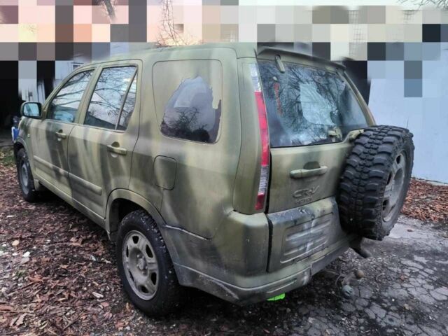 Зеленый Хонда СРВ, объемом двигателя 2.2 л и пробегом 247 тыс. км за 4018 $, фото 2 на Automoto.ua