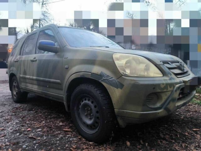 Зеленый Хонда СРВ, объемом двигателя 2.2 л и пробегом 247 тыс. км за 4018 $, фото 1 на Automoto.ua