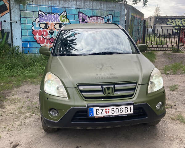 Зелений Хонда СРВ, об'ємом двигуна 2.2 л та пробігом 262 тис. км за 4500 $, фото 1 на Automoto.ua