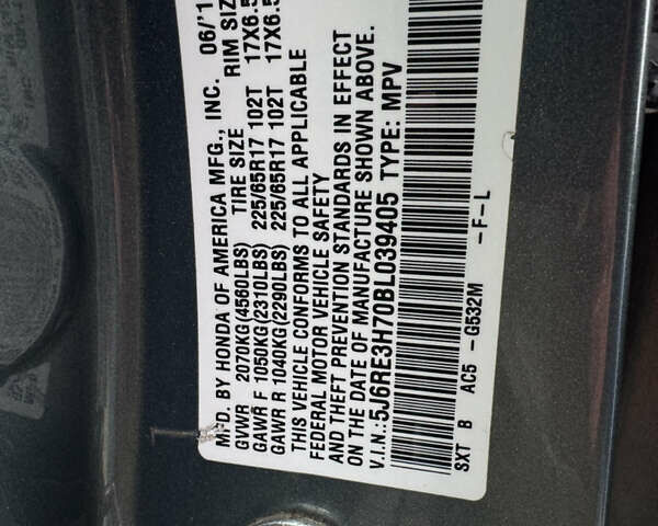 Зеленый Хонда СРВ, объемом двигателя 2.4 л и пробегом 227 тыс. км за 12400 $, фото 28 на Automoto.ua