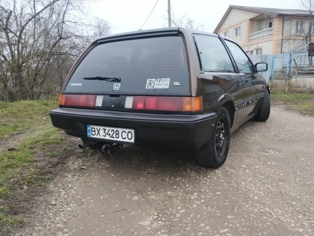 Коричневый Хонда ЦРЗ, объемом двигателя 1.3 л и пробегом 45 тыс. км за 1900 $, фото 1 на Automoto.ua