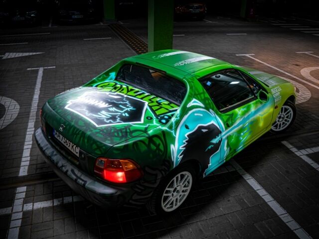 Зеленый Хонда ЦРХ, объемом двигателя 1.6 л и пробегом 197 тыс. км за 5990 $, фото 6 на Automoto.ua